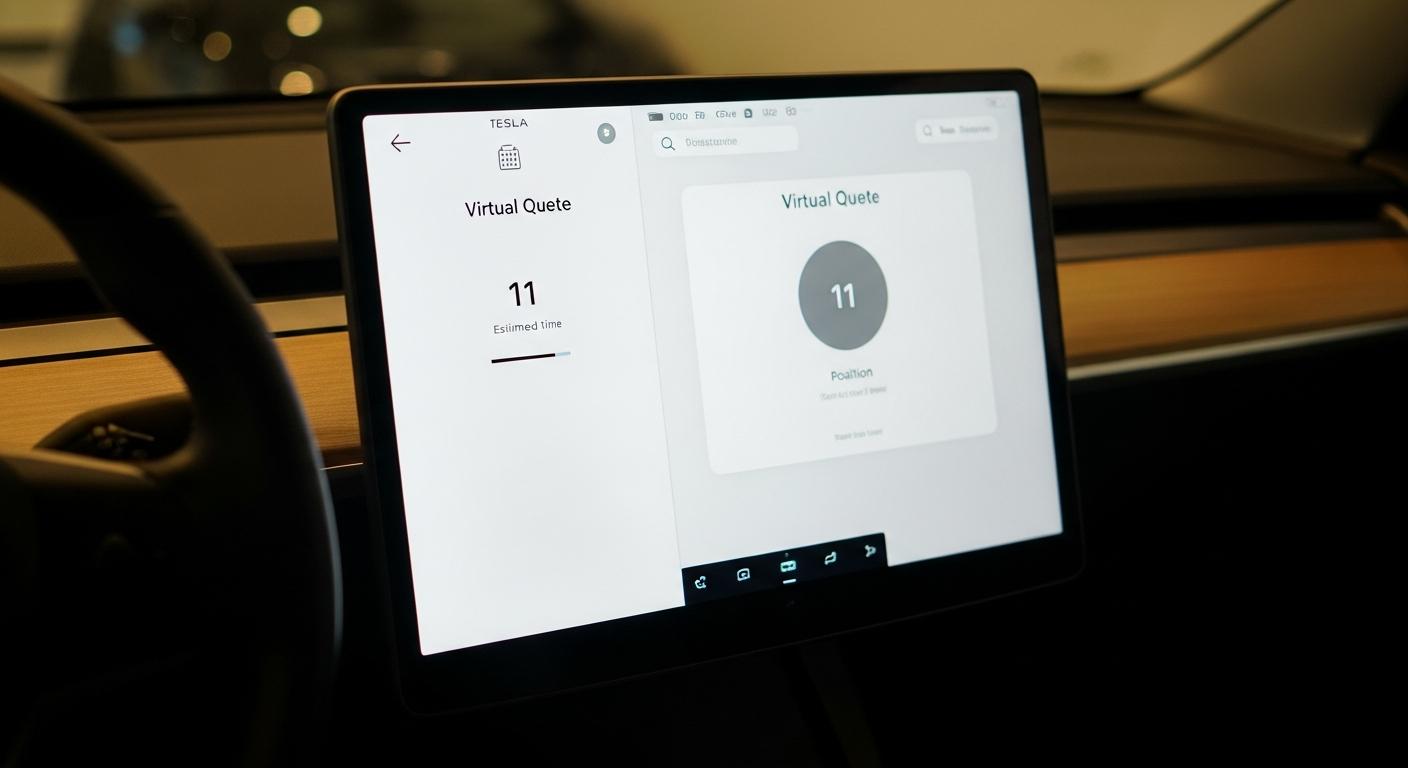 File d'attente Tesla aux Superchargeurs : comment ça marche ?