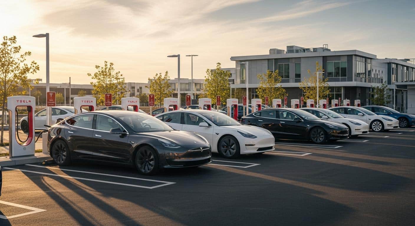 File d'attente Tesla aux Superchargeurs : comment ça marche ?