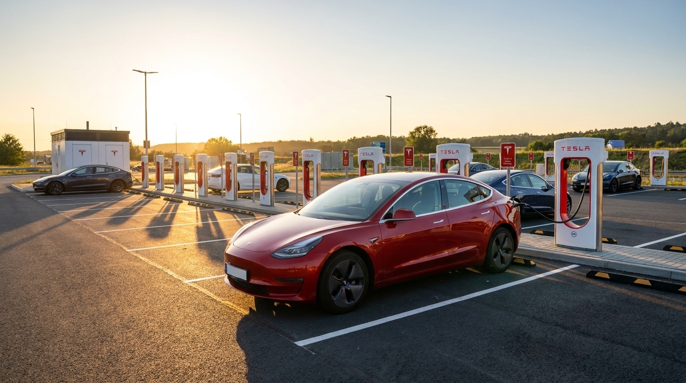 Concours Tesla : gagne la Supercharge gratuite à vie