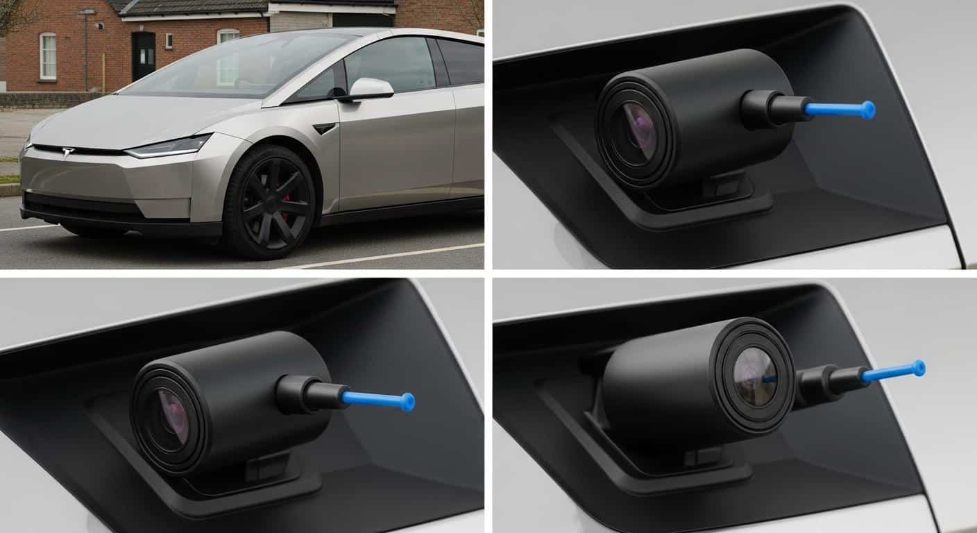 Brevet Tesla : le nettoyage de caméras arrive sur le FSD