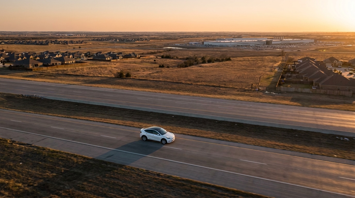Tesla Robotaxi couvre tout Austin : la 5ᵉ extension