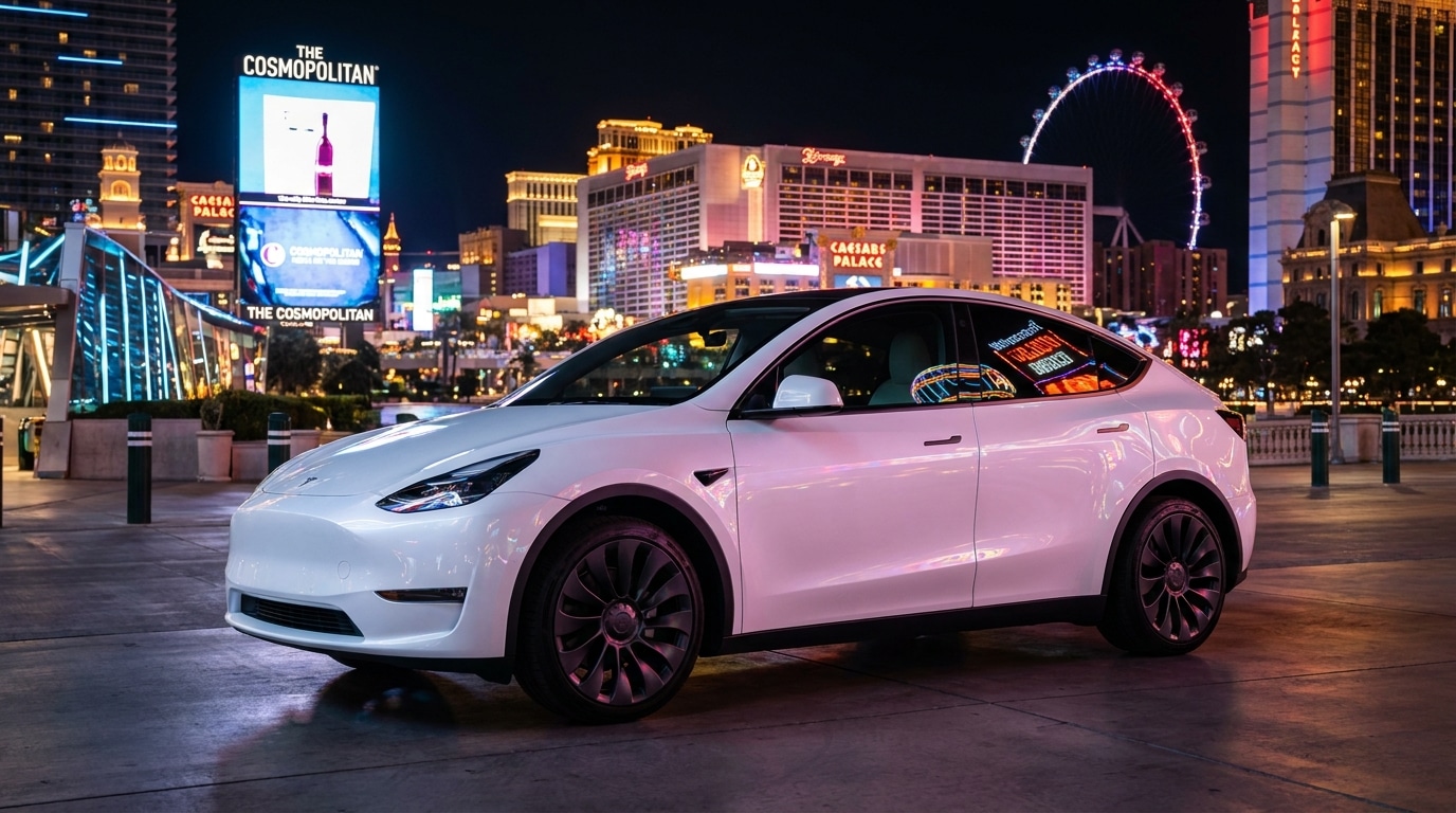 Tesla Robotaxi vise Las Vegas : ce que ça change