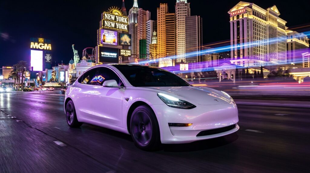 Tesla Robotaxi vise Las Vegas : ce que ça change