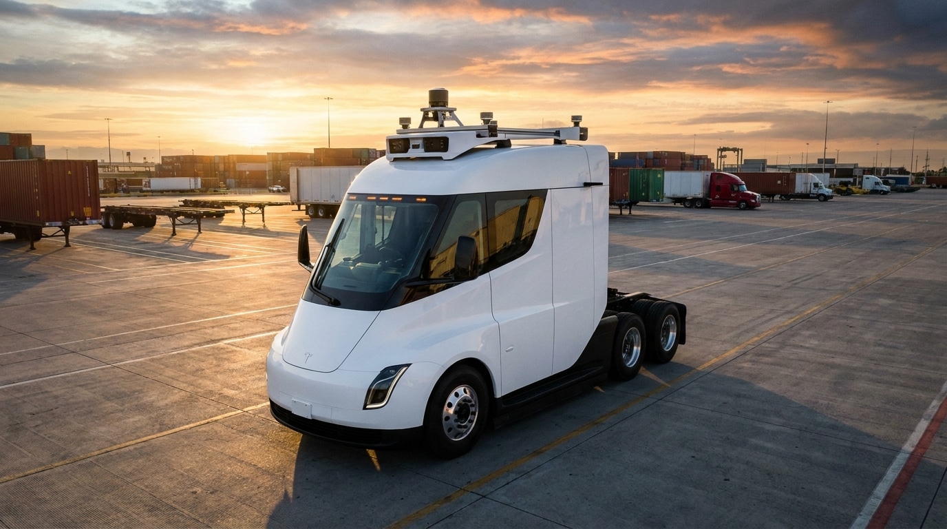 Tesla Semi FSD : l'autonomie se précise