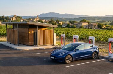Road trip en Tesla du Nord au Sud de la France avec notre itinéraire et nos conseils pratiques