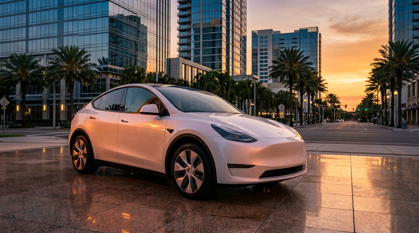 Robotaxi Tesla en Floride : Orlando et Tampa rejoignent