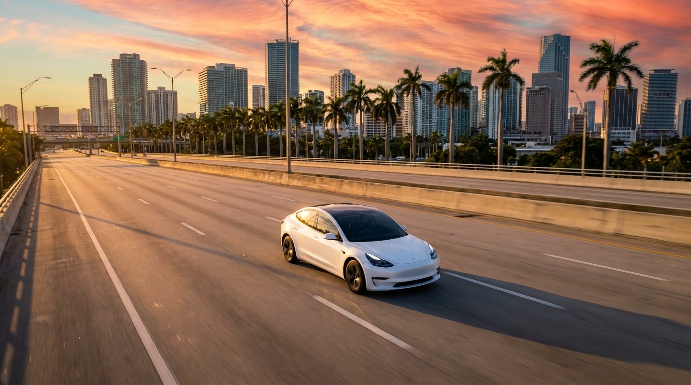 Robotaxi Tesla à Miami : la Floride conquise par l'autonomie
