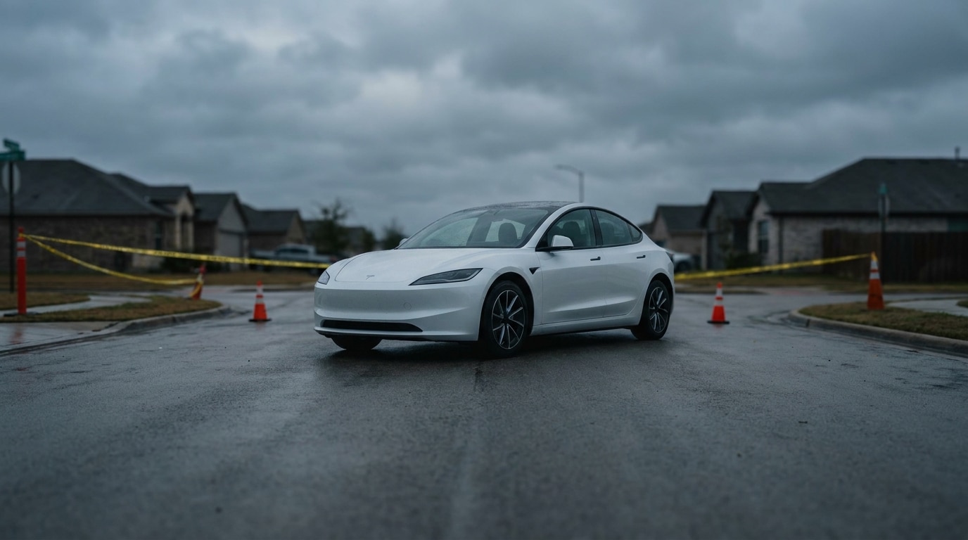 Accident Tesla au Texas : le NTSB innocente le FSD