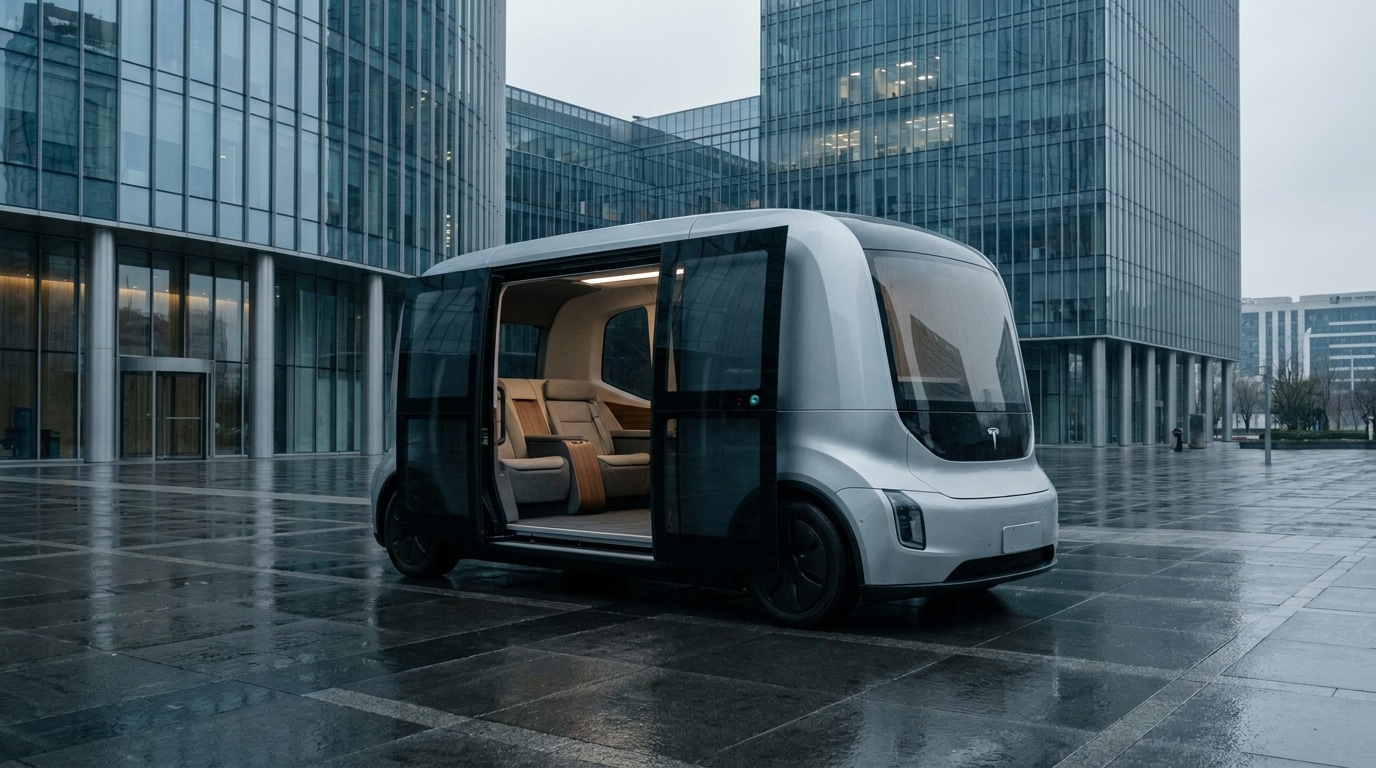Tesla prépare un robotaxi accessible aux fauteuils roulants ?