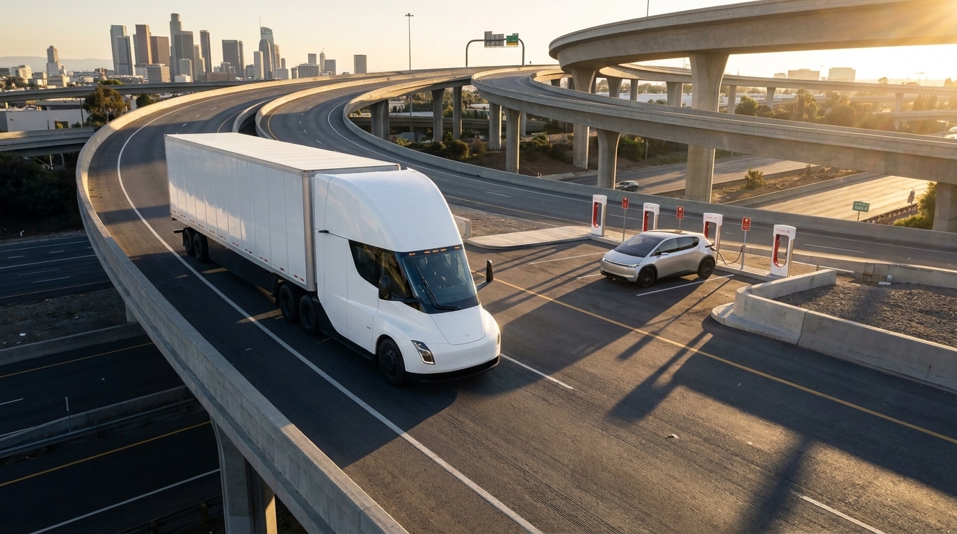 Tesla Semi autonome : Musk fixe enfin une date