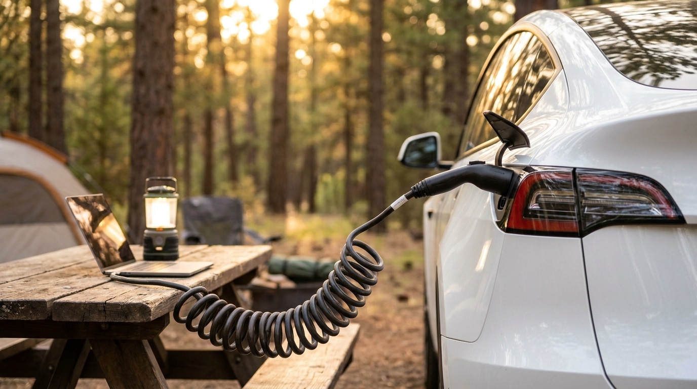 Adaptateur V2L Tesla Model Y : ce qu'il faut savoir