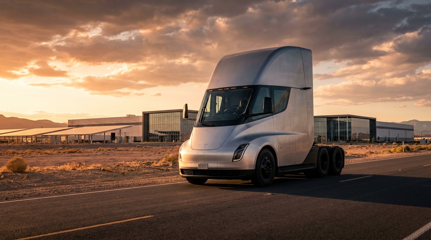 Einride commande 500 Tesla Semi : une ère nouvelle