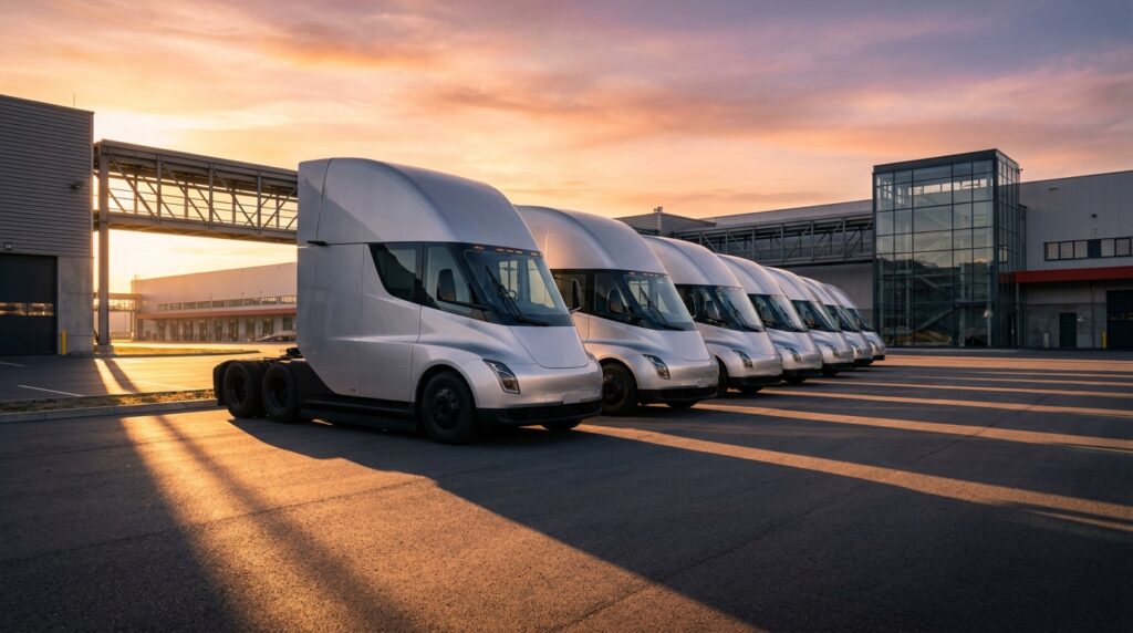 Einride commande 500 Tesla Semi : une ère nouvelle