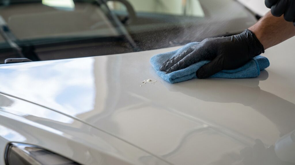 Comment enlever les fientes d'oiseaux sans abîmer la peinture de votre Tesla ?