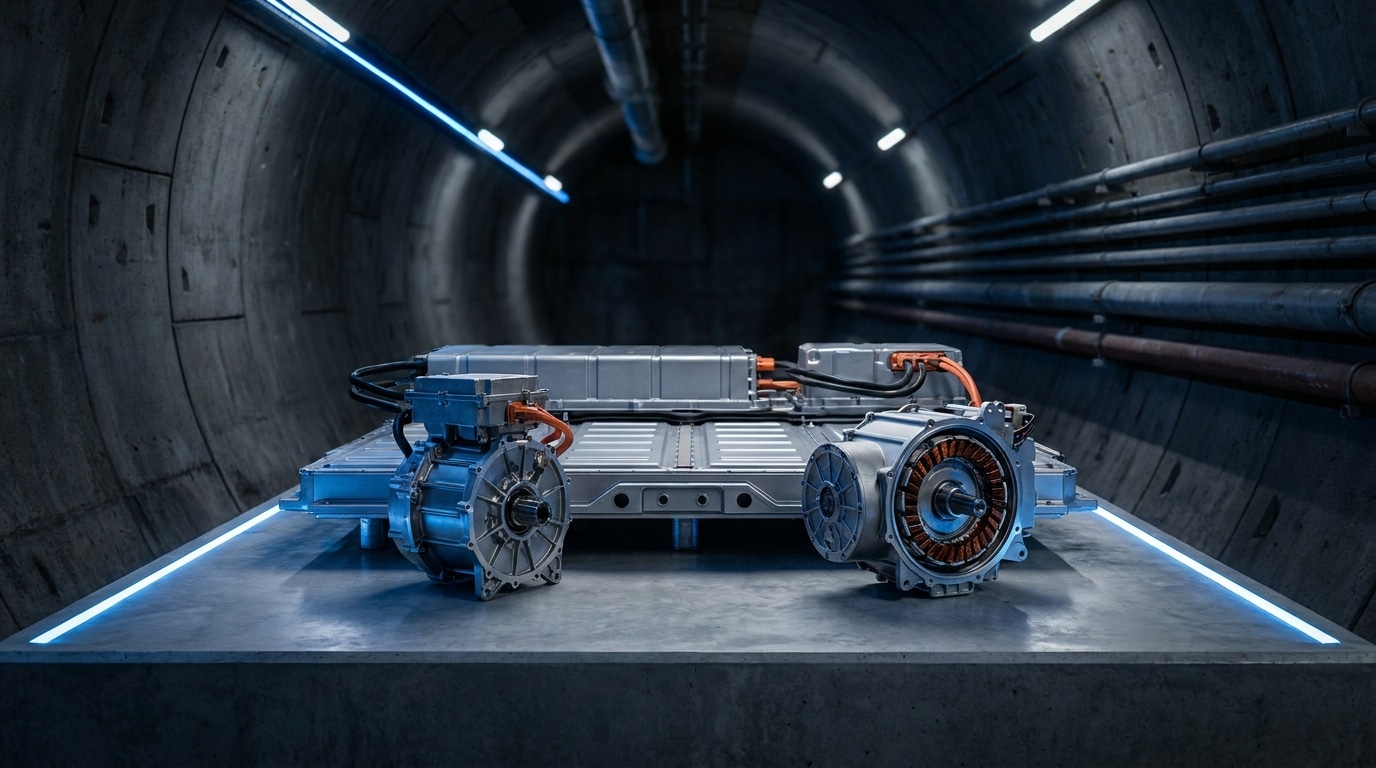 Liner Truck 3 : un engin Tesla qui creuse sans conducteur