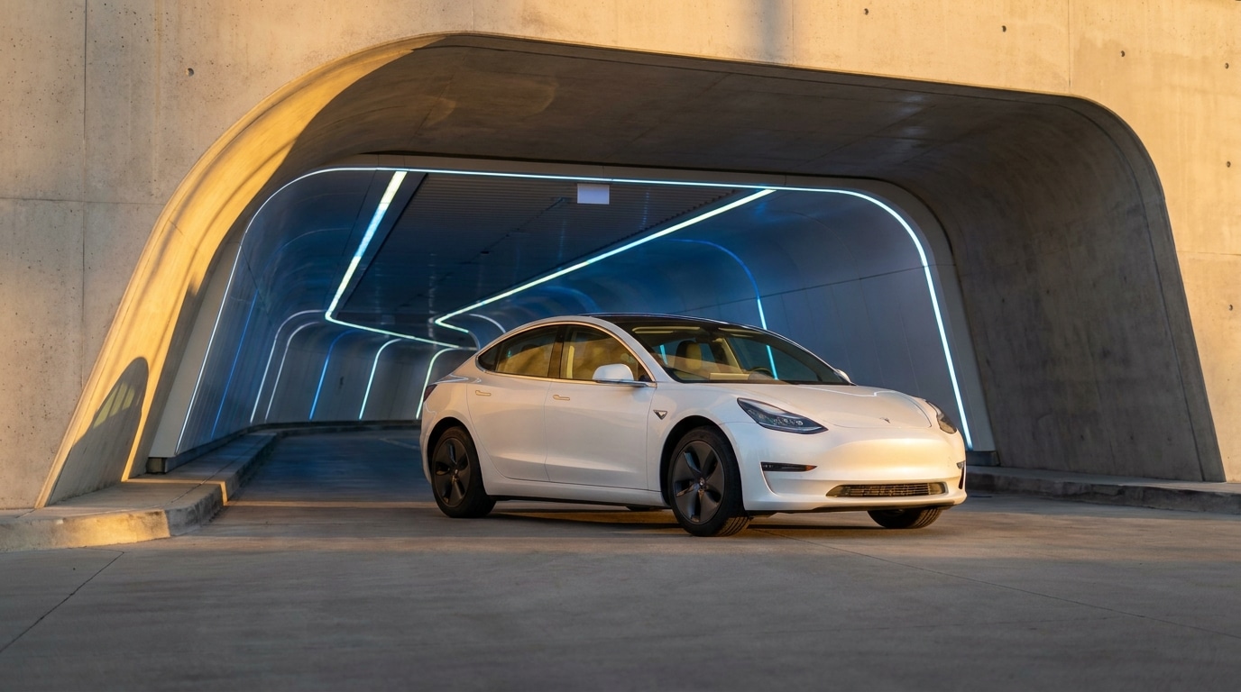 Liner Truck 3 : un engin Tesla qui creuse sans conducteur