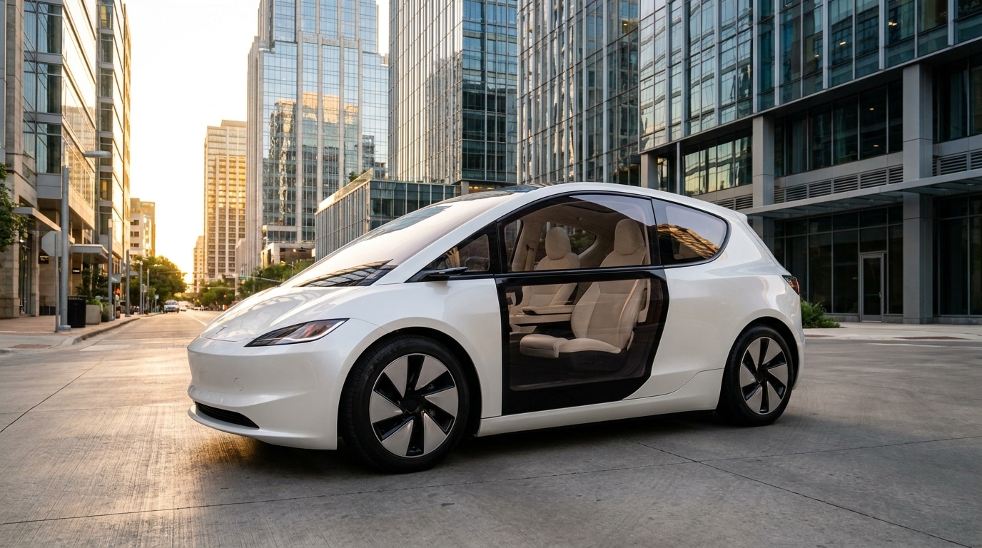 Tesla Cybercab : lancement officiel le 3 sept. à Austin