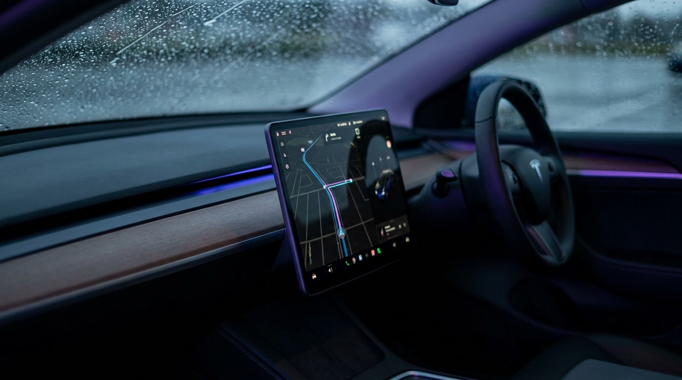 Tesla FSD v14.3.7 évite un accident : bilan honnête