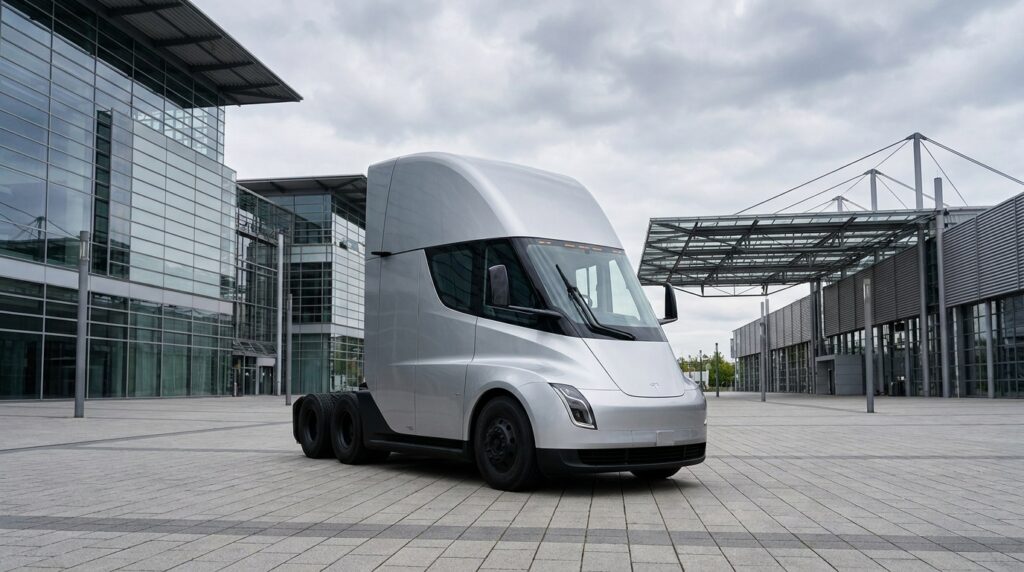 Tesla Semi en Europe : tout se jouera à l'IAA