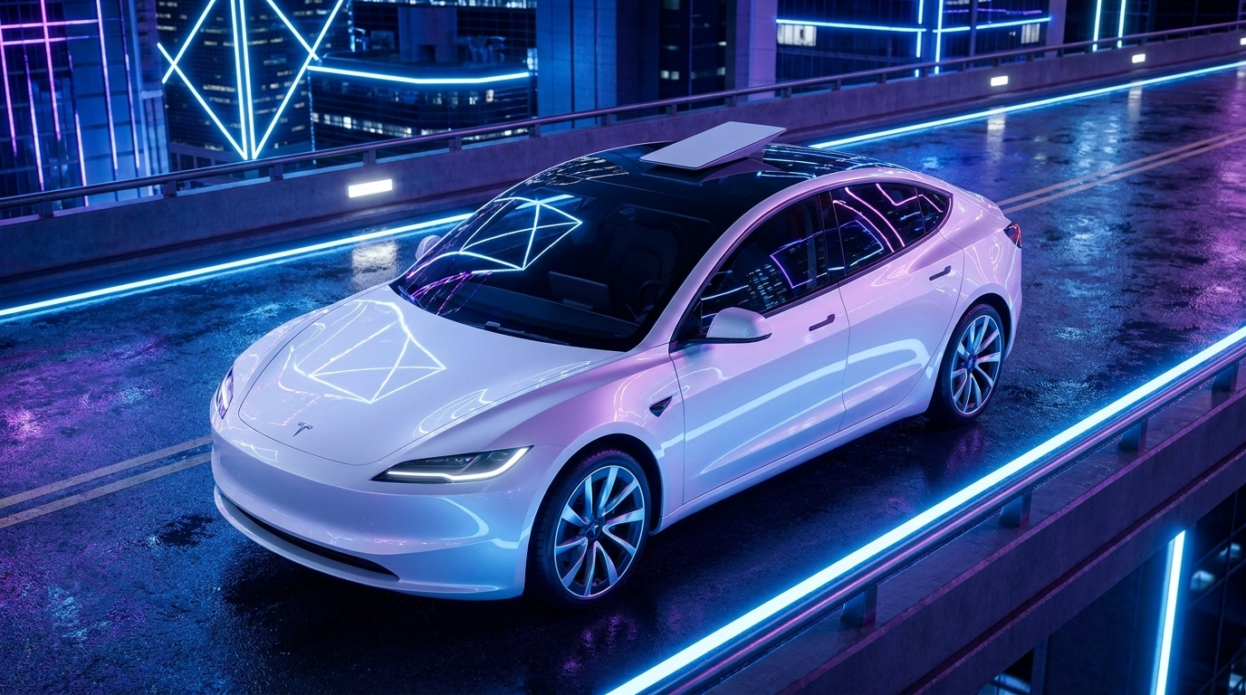 Pourquoi Musk connecte chaque Tesla à Starlink