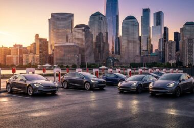 Tesla ouvre 68 Superchargeurs à Queens, un record !