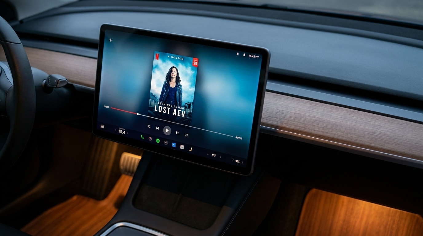 Tesla Theater : Apple TV et Prime Video dans ta Tesla