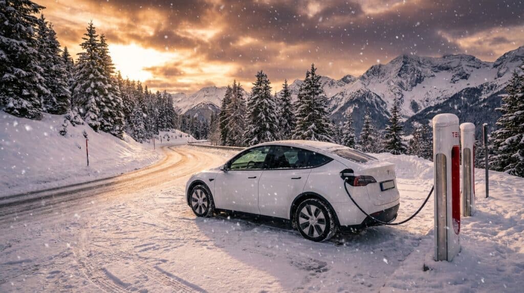 Road trip en Tesla en hiver est-ce une mission impossible ou un défi tout à fait réalisable ?
