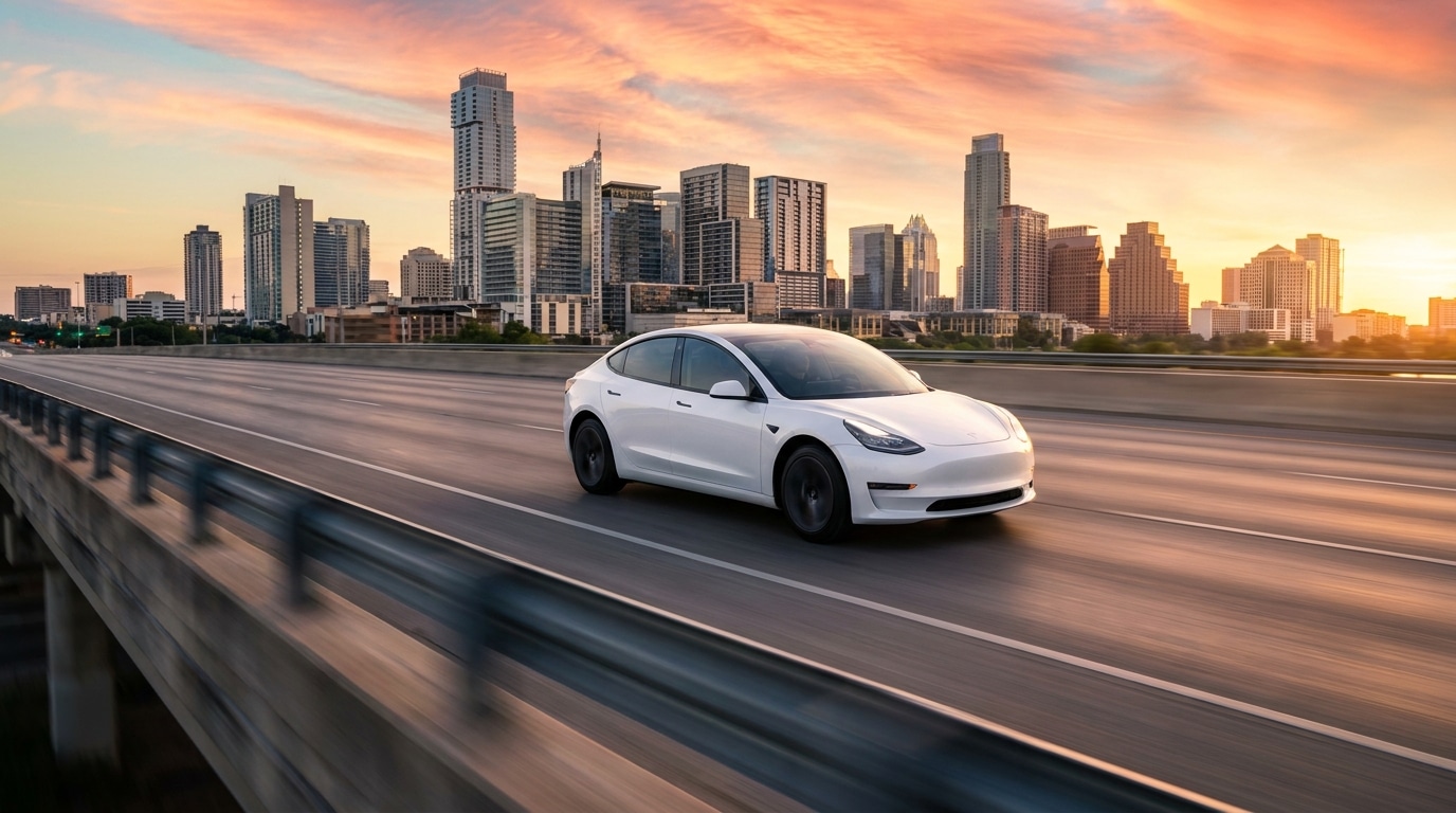 Robotaxi Tesla : 1 million de miles sans conducteur
