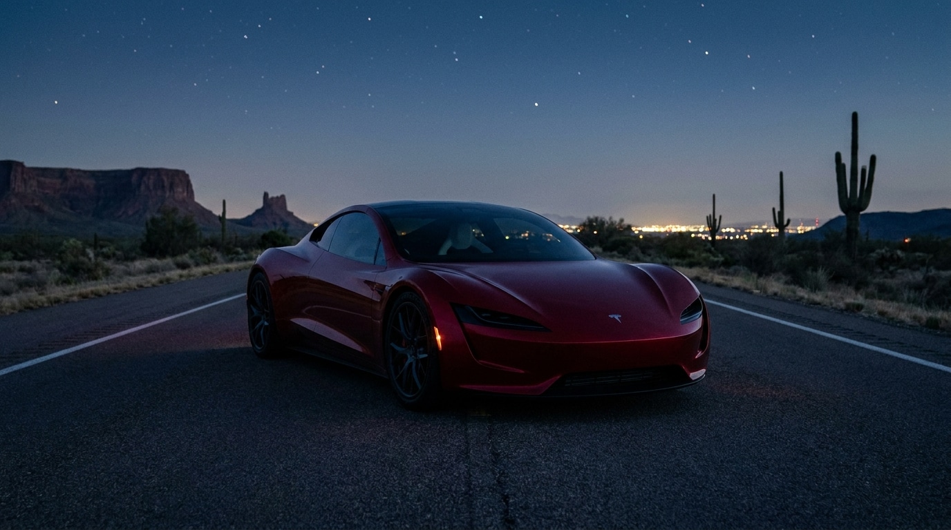 Tesla Roadster : la démo SpaceX fixée au 1er octobre