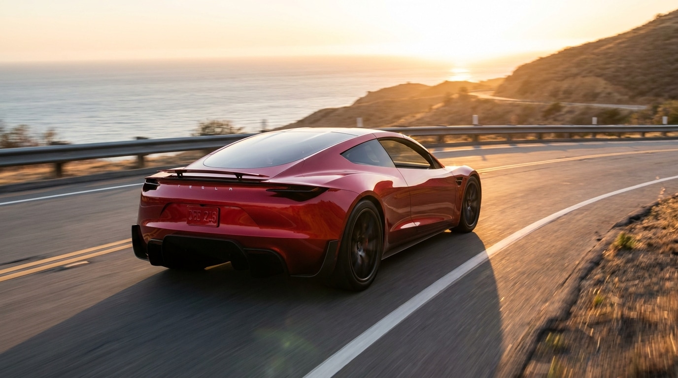 Tesla Roadster : des ventilateurs pour coller au sol ?