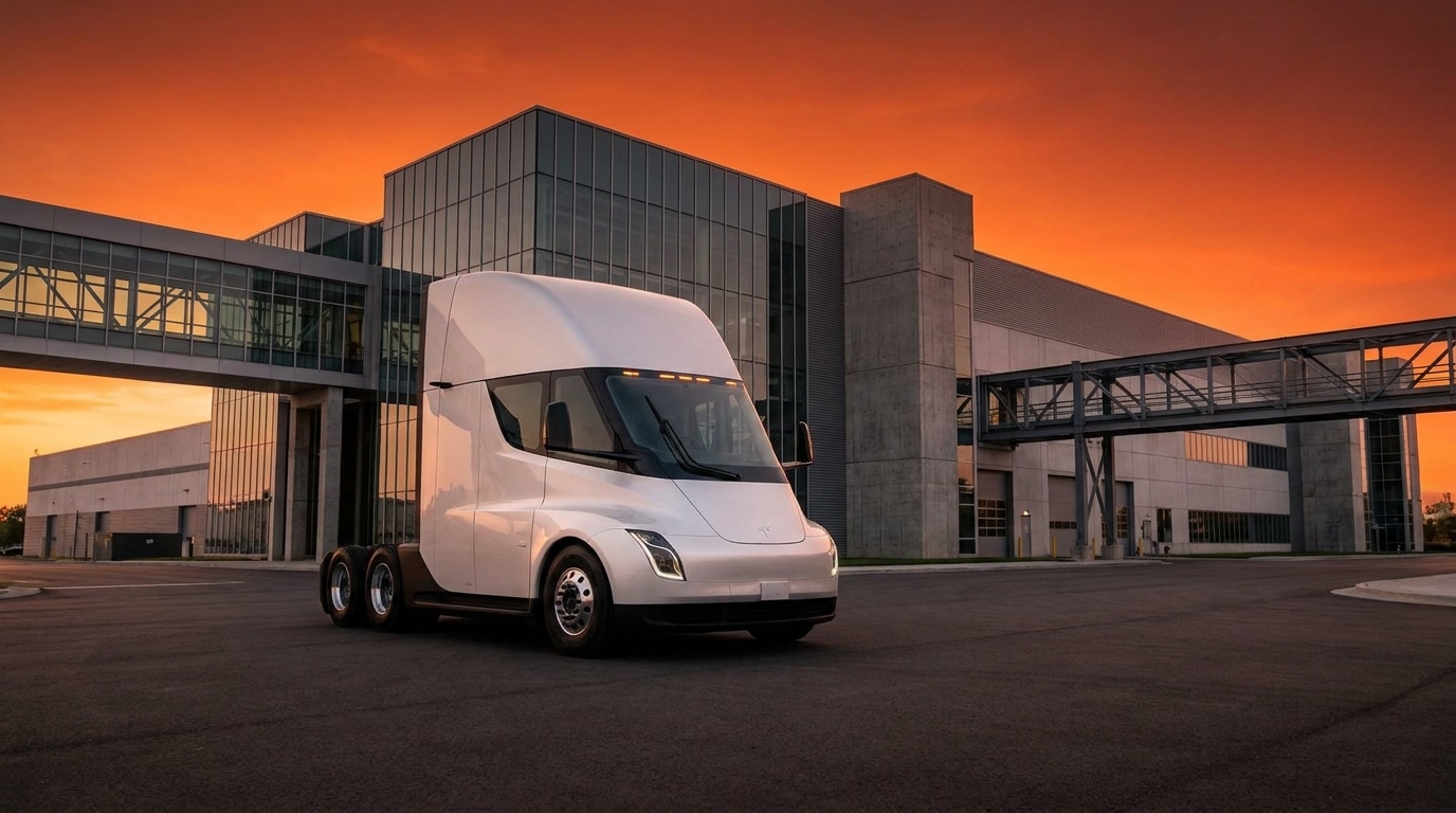 Tesla Semi Sparks : ces logos révèlent déjà qui sera là