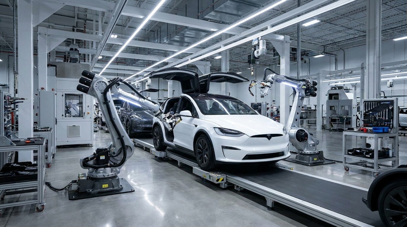 Cybercab : l'usine va trop vite pour Tesla