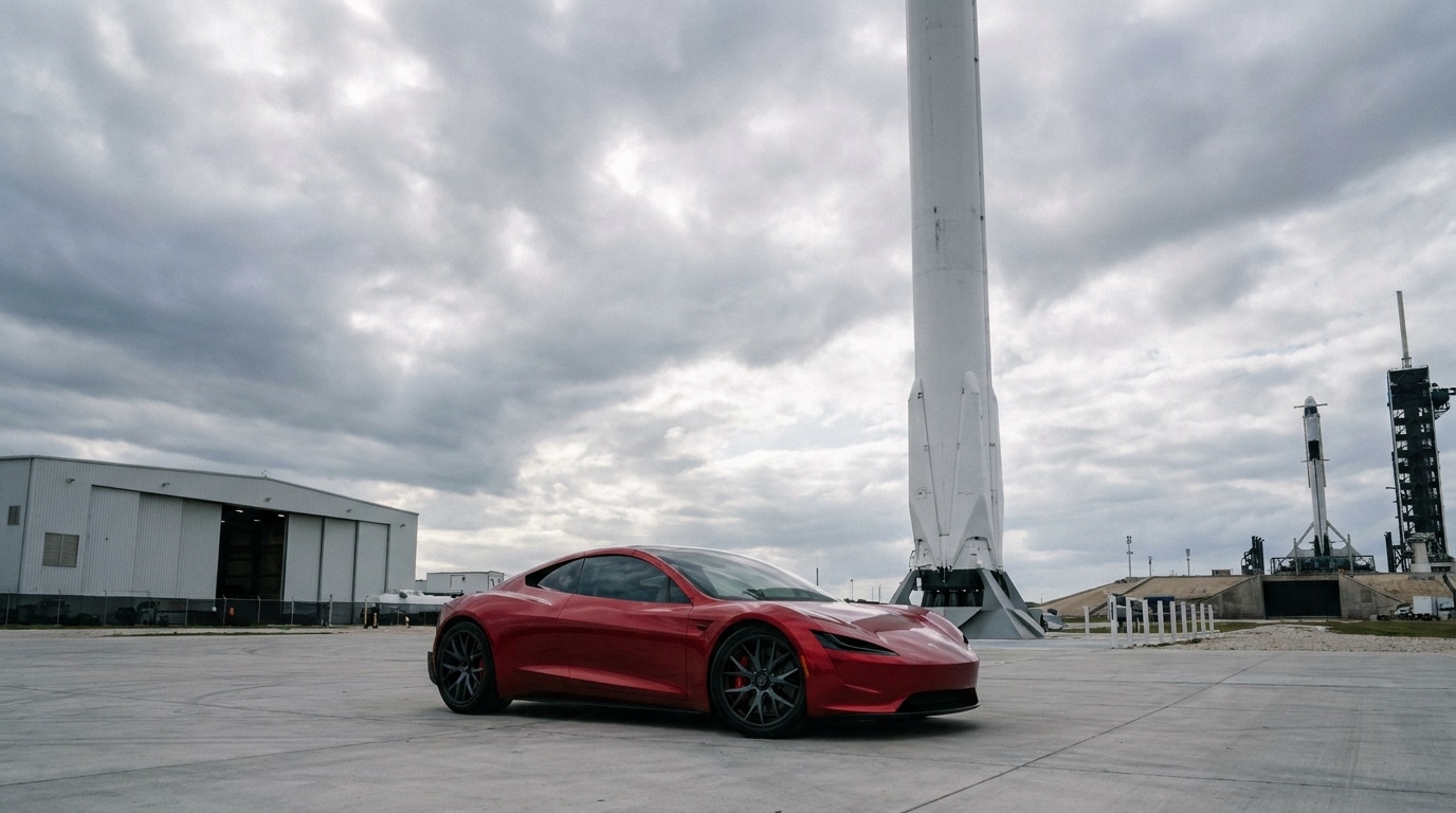 Roadster Tesla chez SpaceX : fusion en vue ?