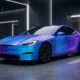 Tesla pourrait proposer une carrosserie LED qui change de couleur à la demande et ce serait fou