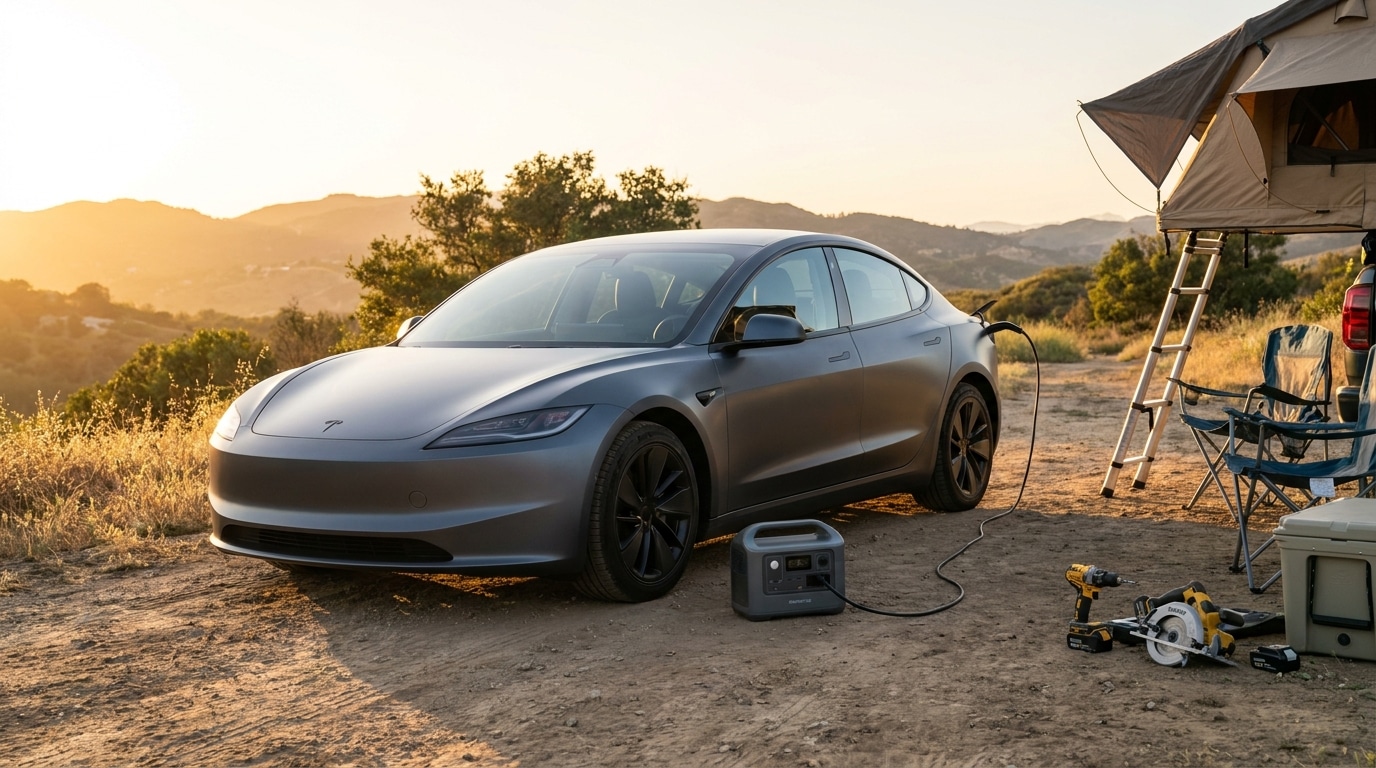 Tesla Model 3 Chine : V2L et écran 16