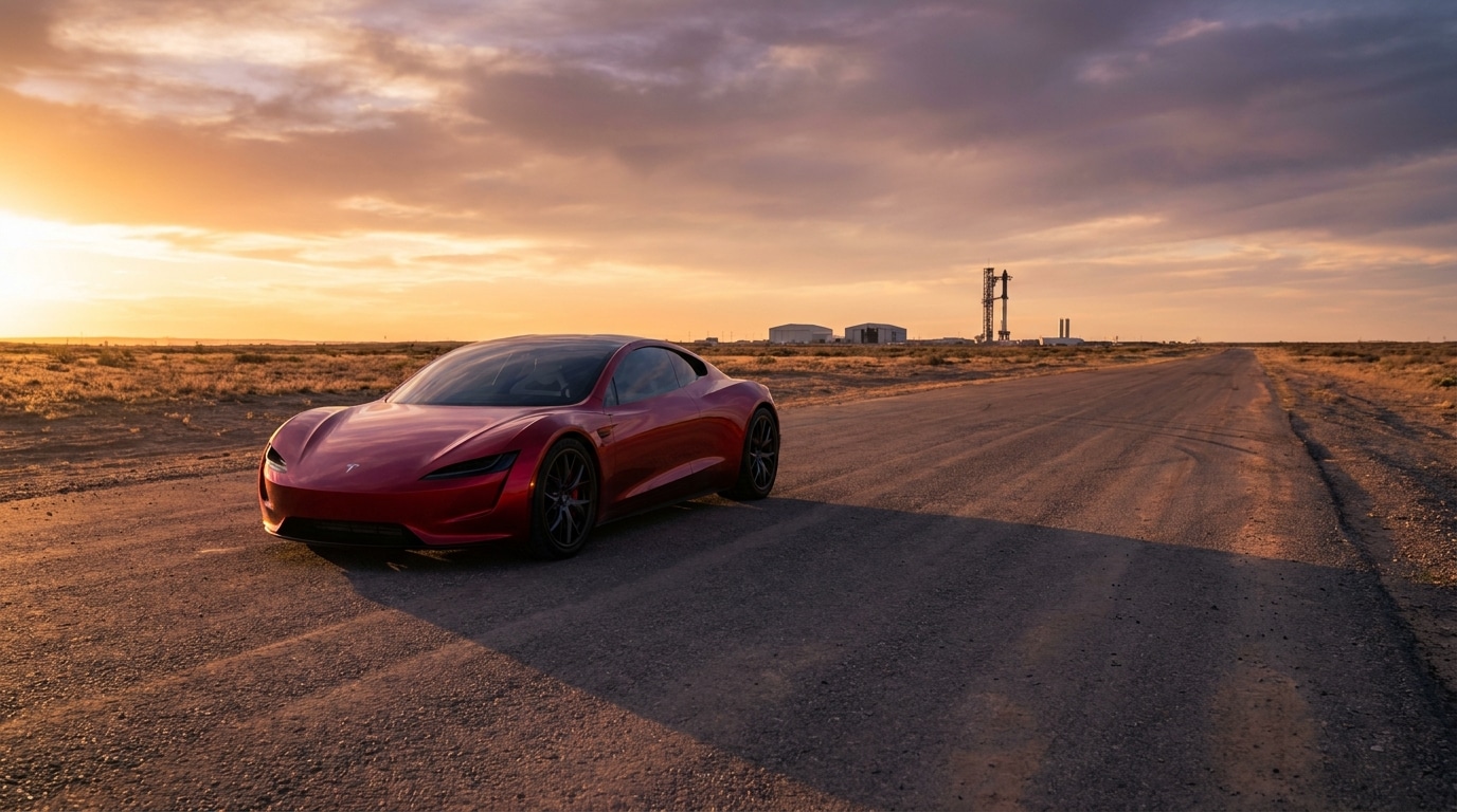 Tesla Roadster : Musk promet un show