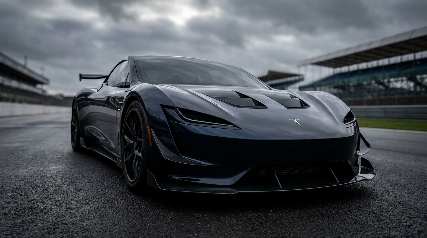 Tesla Roadster : propulseurs SpaceX et ailes actives